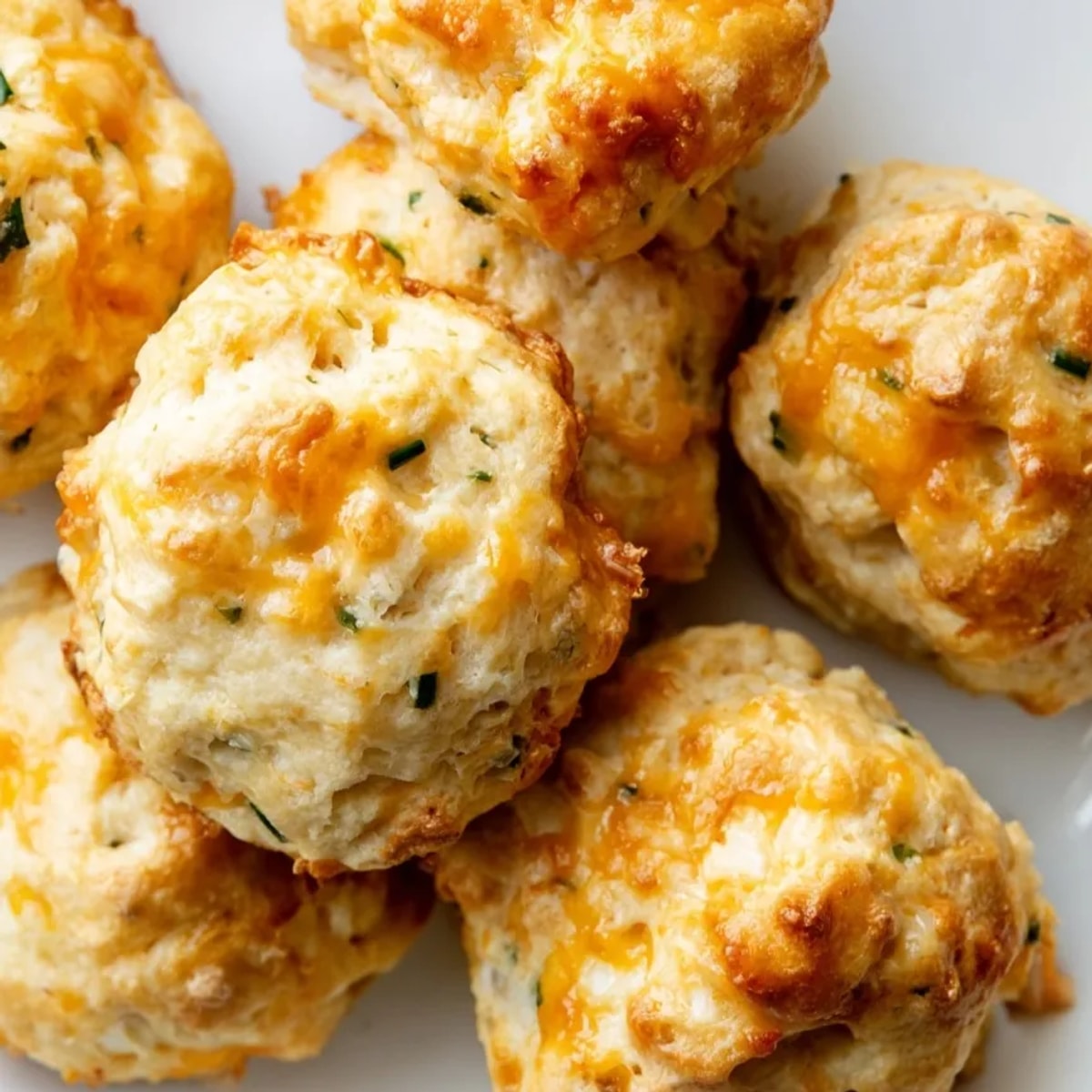 Golden brown Ranch Chicken Biscuit Poppers fresh from the oven, ready to eat.