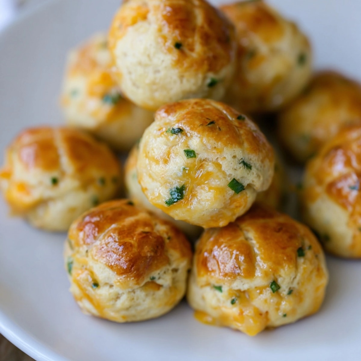 Homemade Ranch Chicken Biscuit Poppers, a quick appetizer with creamy ranch flavor.