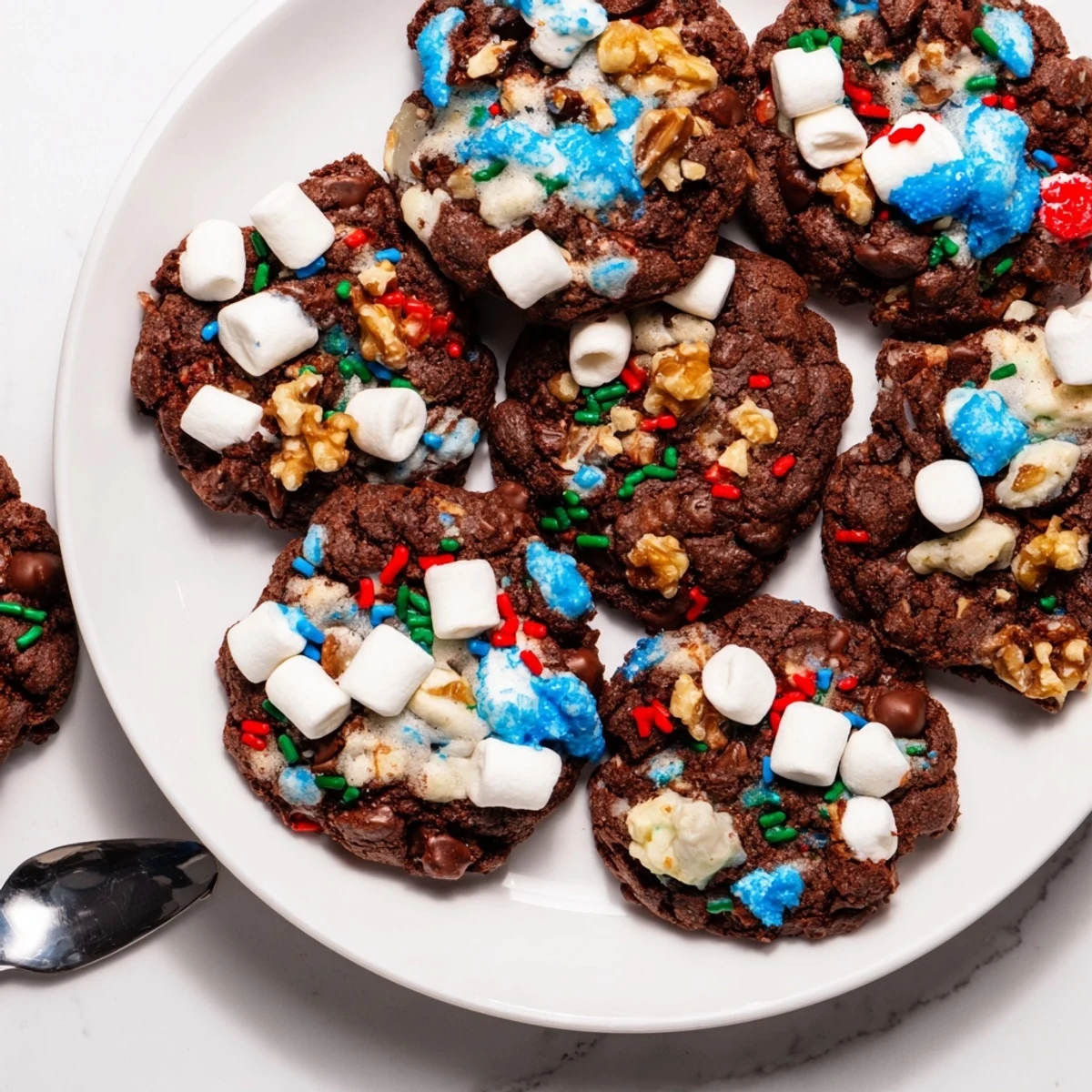 Loaded Rocky Road Holiday Cookies #100