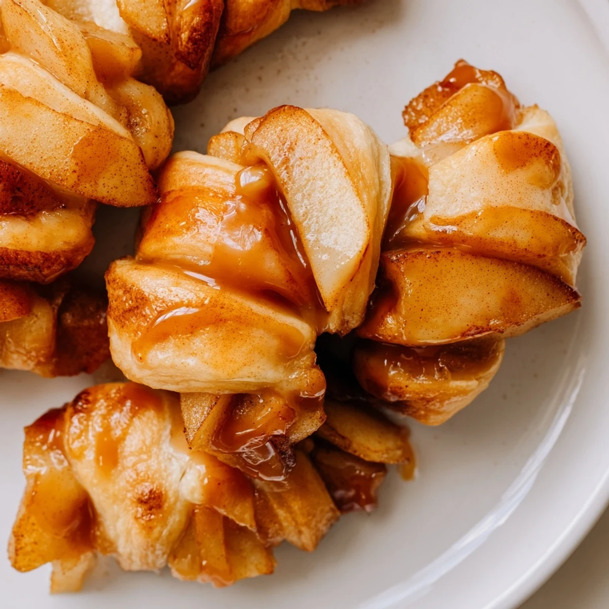 Caramel Apple Crescent Bites
