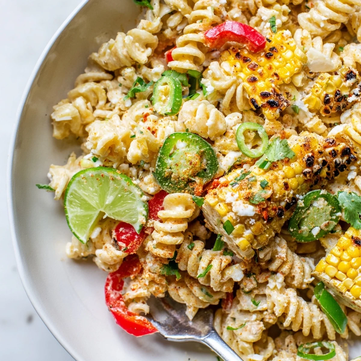 Mexican Street Corn Pasta Salad