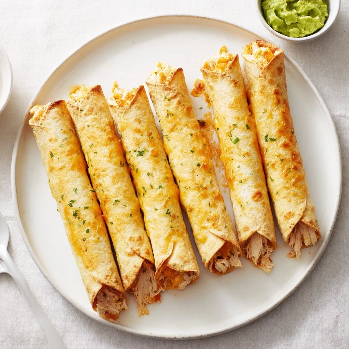 Cream Cheese Chicken Taquitos