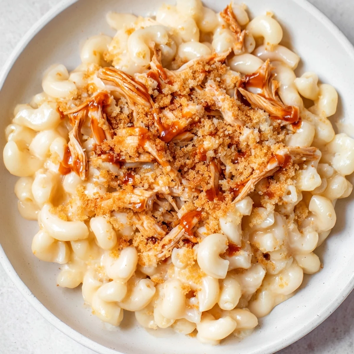Classic Mac Cheese BBQ Chicken