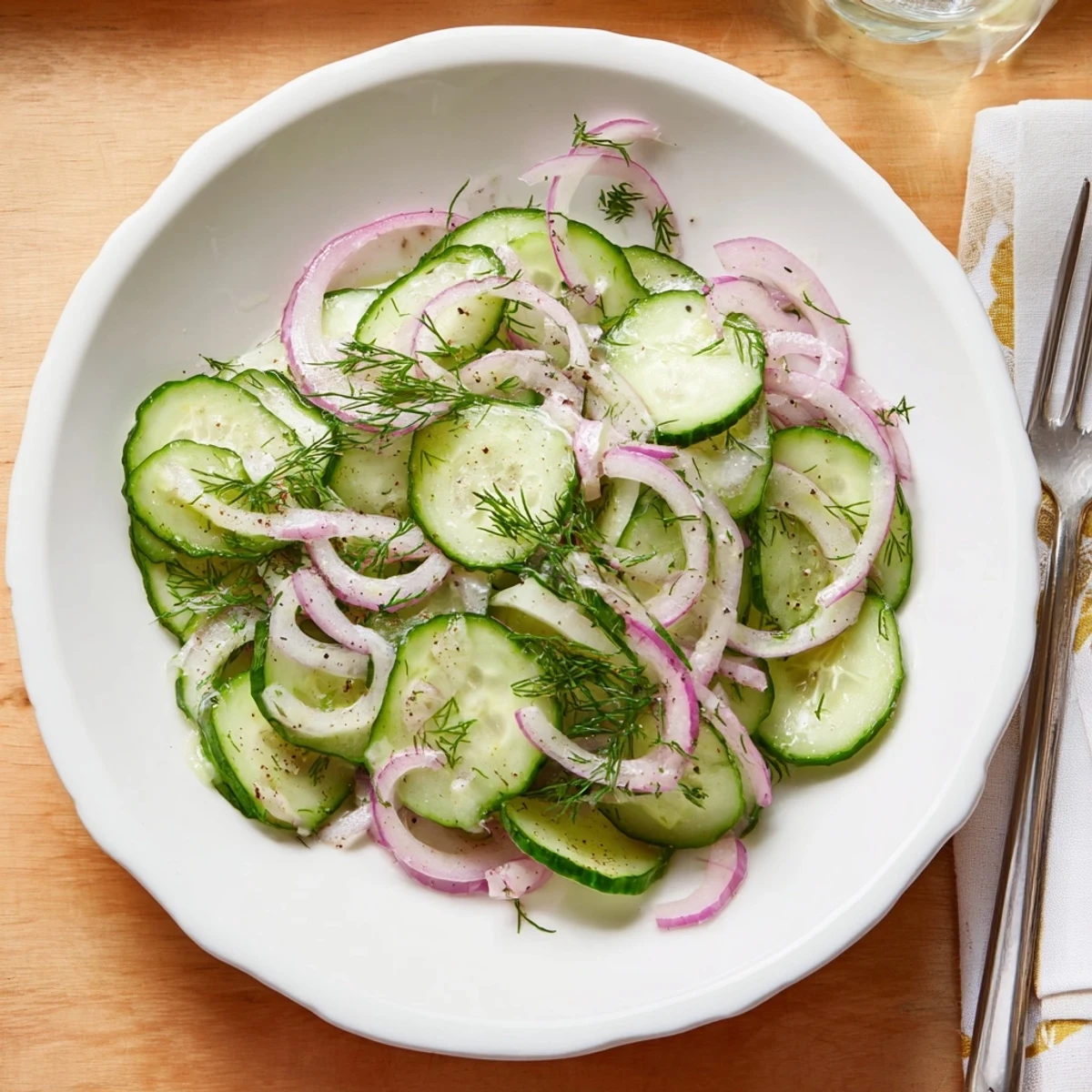 Lemon Dill Cucumber Side