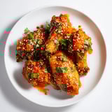 Honey Sriracha Chicken Wings