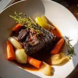 Apple Cider Braised Short Ribs